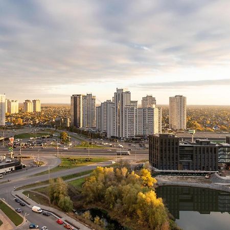 Лучшие Апартаменты В Жк Seven Днепровская Набережная Осокорки Kiev Exterior foto